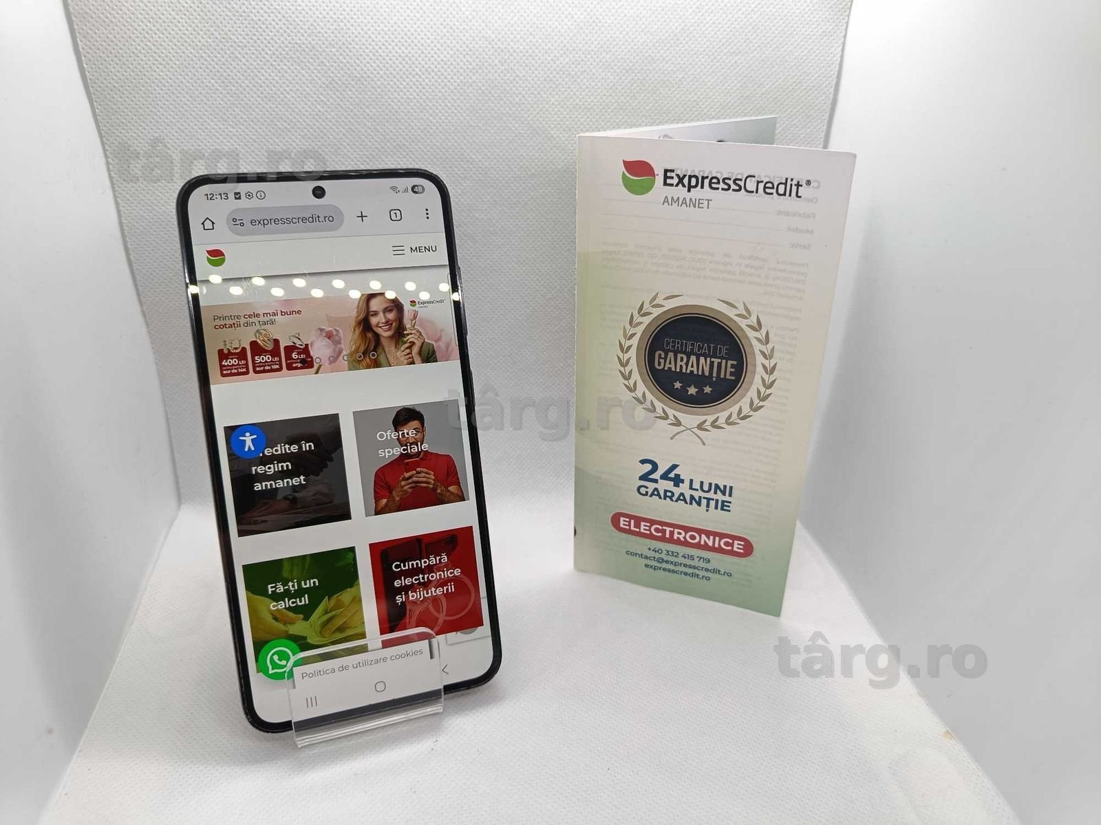 Samsung S23 256GB (Ag16 Moldova b33351) - Garantie 2 ani!