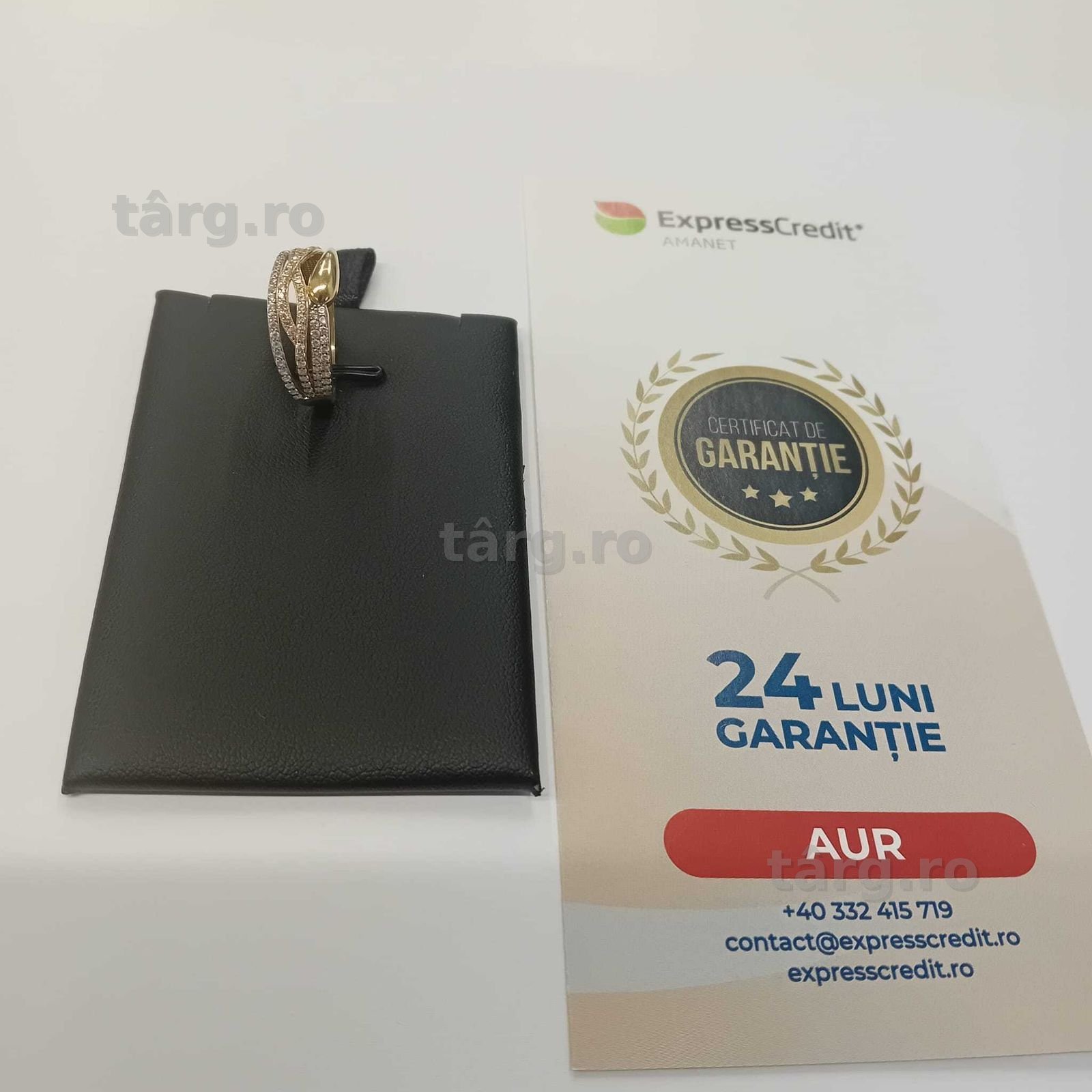 Inel Aur 14k 2.33g (ag49 Esplanada b.8767) 2 ani garantie