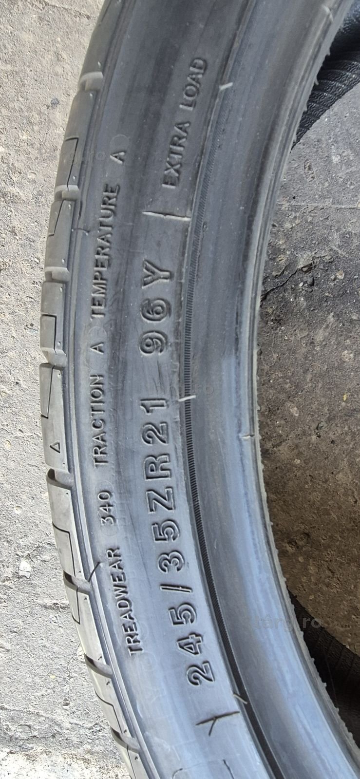 4 anvelope M+S Tracmax 245/35/21,dot 2021.Pretul este pe bucata 6