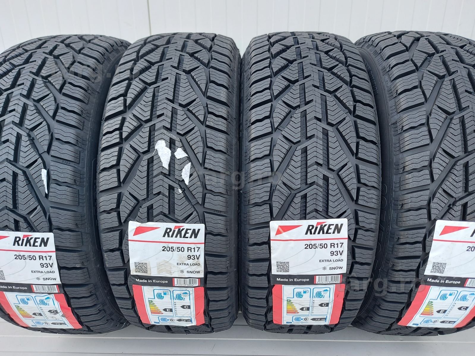 205/50 R17, 93V XL, RIKEN (by Michelin), Anvelope iarna M+S