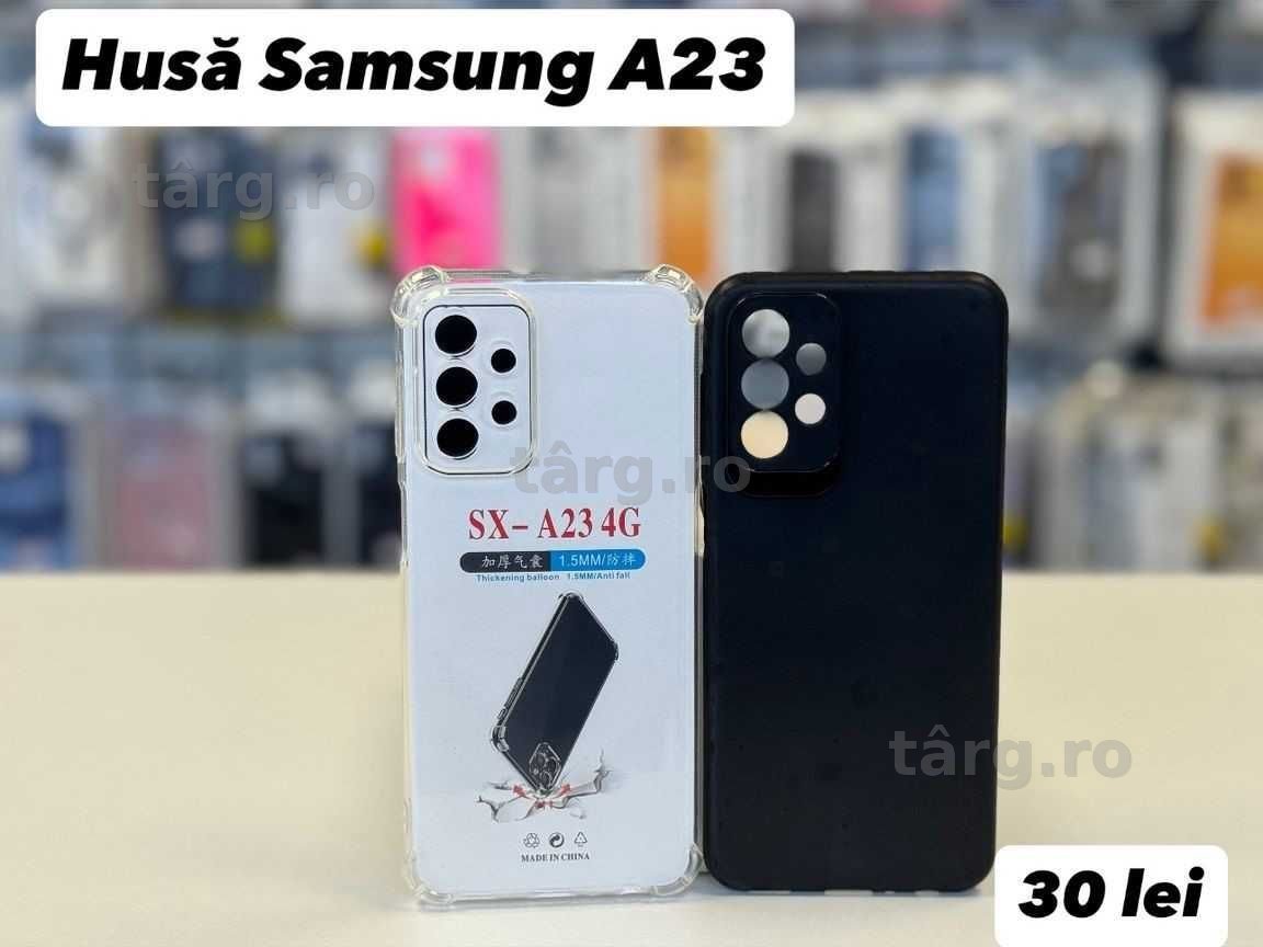 Husa silicon, folie, cablu, incarcator  Samsung A23