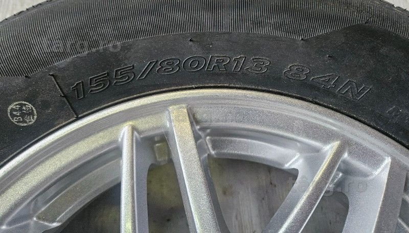 Roata 155/80R13 79N Anvelopa Security Janta aliaj 4Jx13 4/57/100 ET30 3