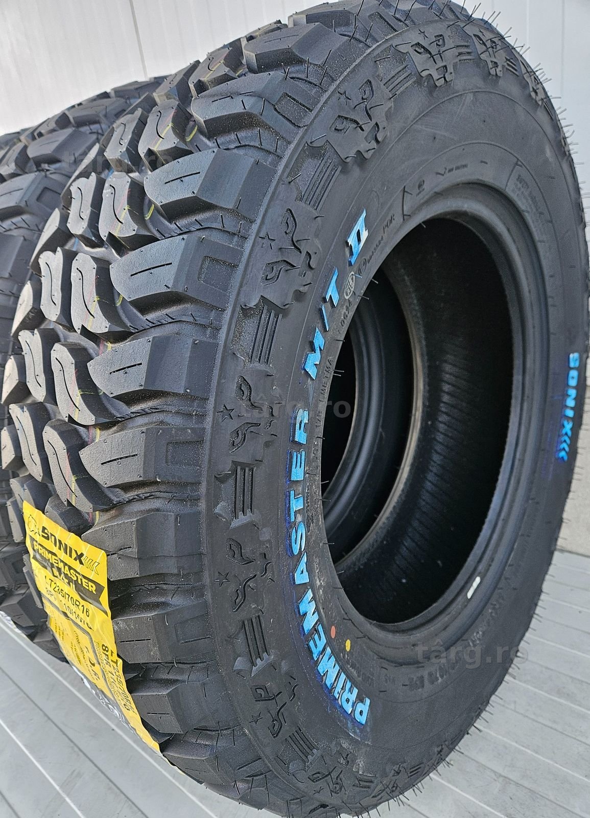 235/70 R16, 110Q, SONIX Primemaster M/T, Anvelope Mud Terrain M+S 4