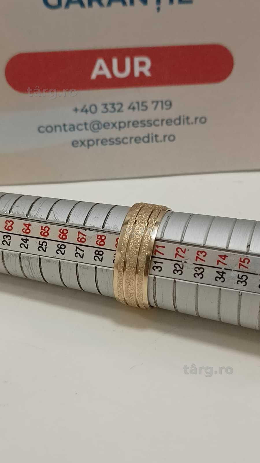 Verigheta aur 14k 5.94gr [AG24 Harlau B.45875.1] - Garantie 2 ani! 4