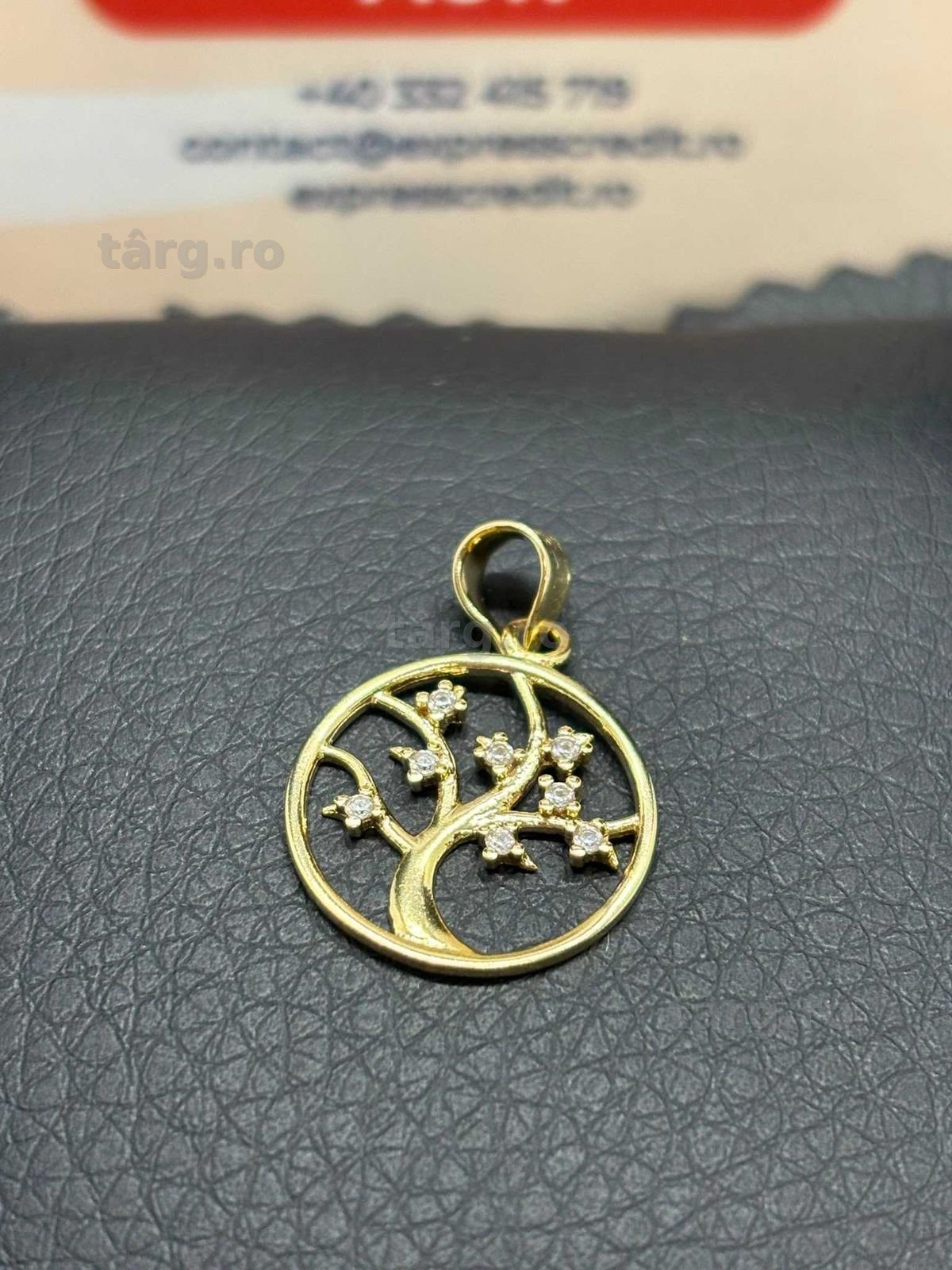Medalion aur 14k 1.29g (B.25704.3 AG31 Barboi) Garantie 2 ani!