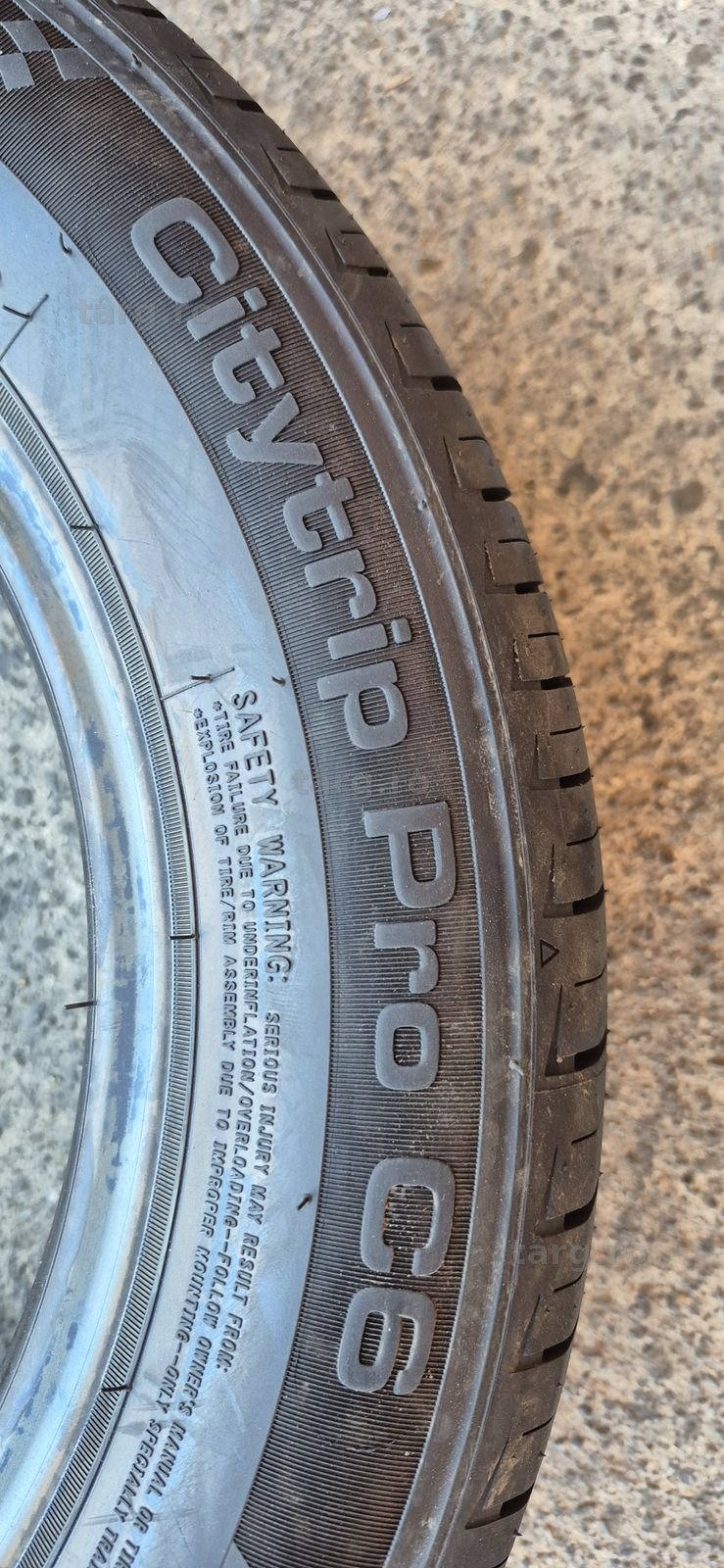 4 anvelope vara noi Tercelo 155/65/13,dot 2025.Pretul este pe bucata. 5