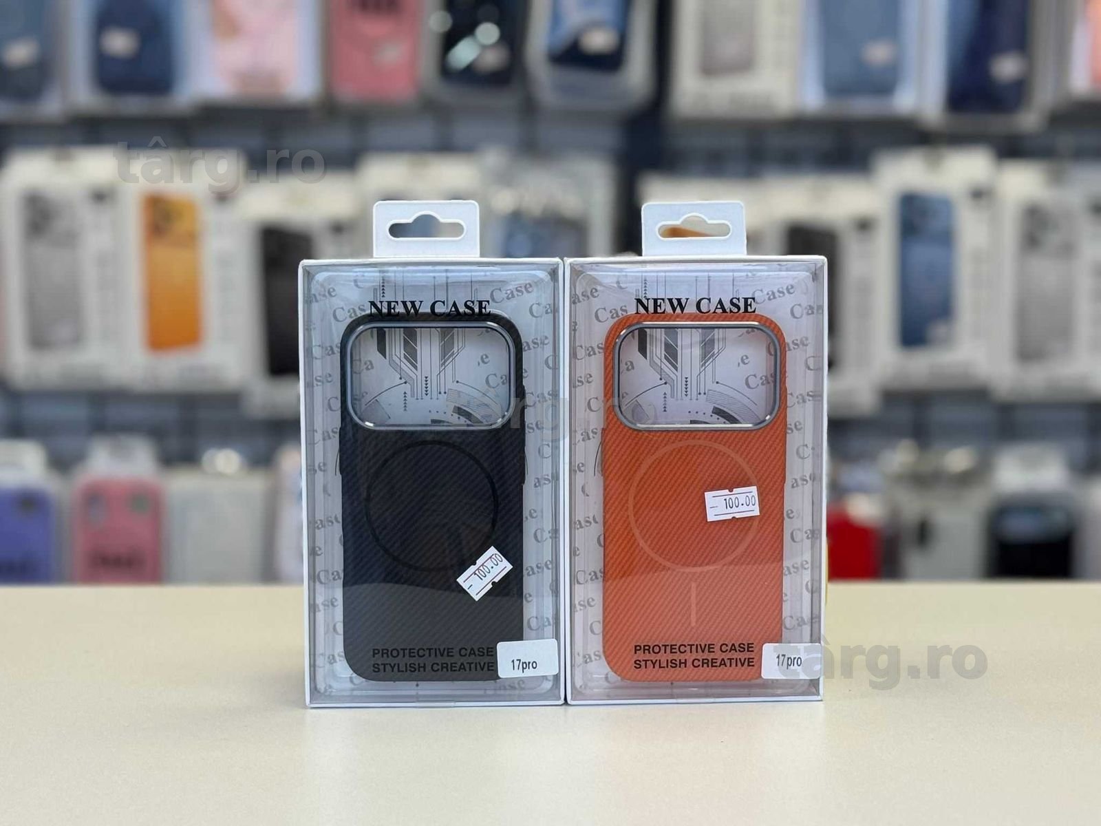 Husa Insertie Carbon, folie, cablu, incarcator iPhone 17 Pro 2