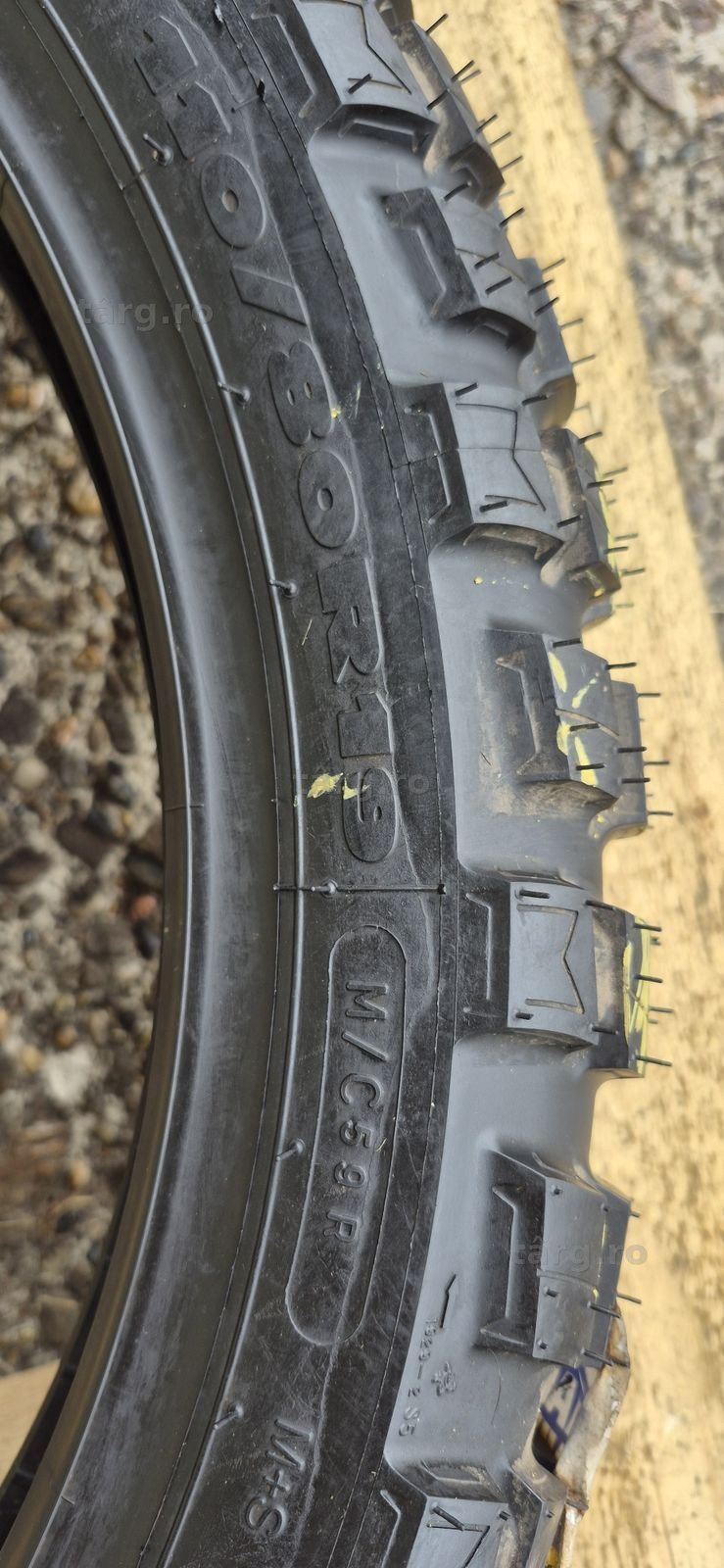 O anvelopa moto fata noua Michelin 110/80R19M/C,dot 2017. 5