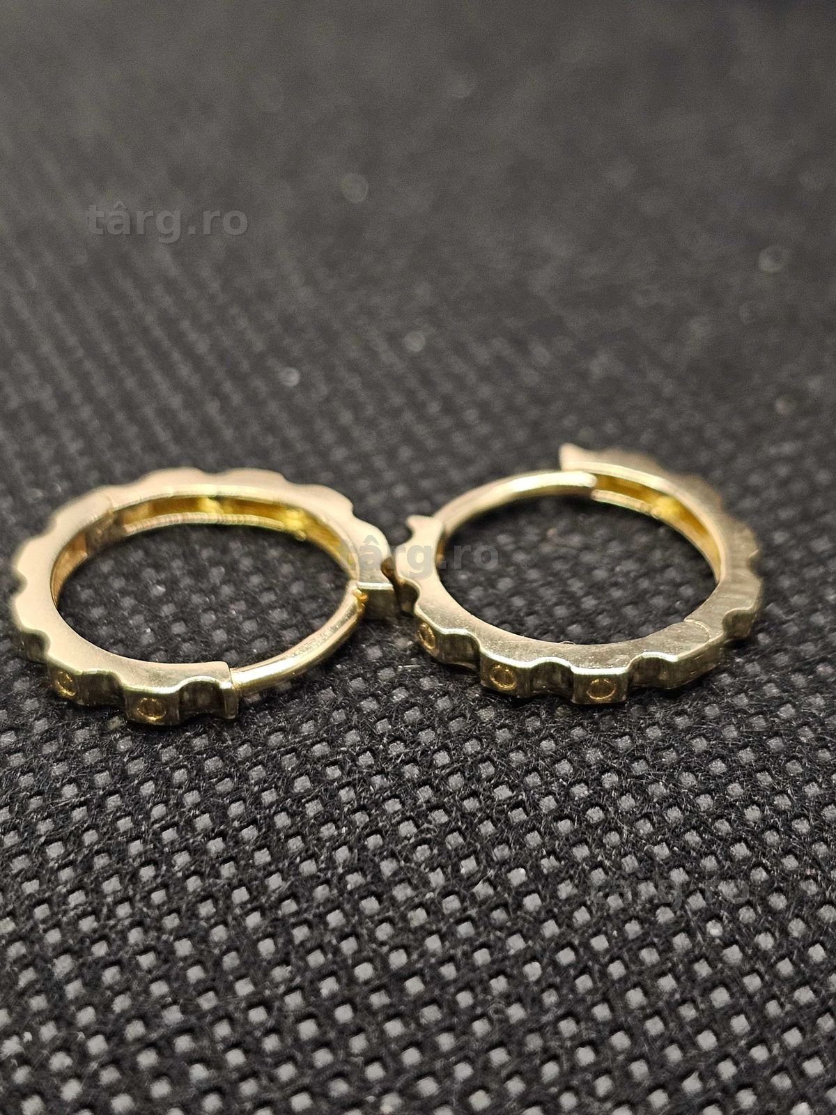 Cercei aur 14K 2.27g (49745.3 AG 11 Piata Nicolina) 2 ani garantie! 2