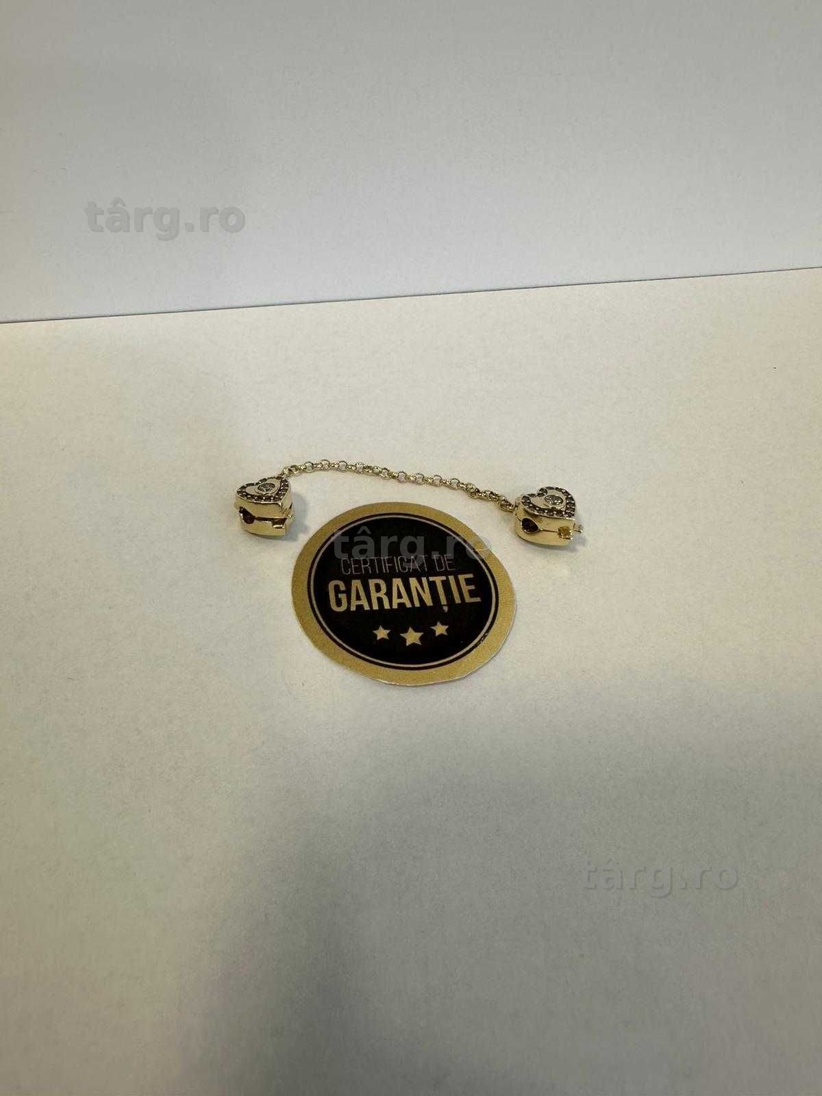 Charm aur 14k 4.70 g (ECA 39 / B.18588.3) Garantie 2 ani! 3