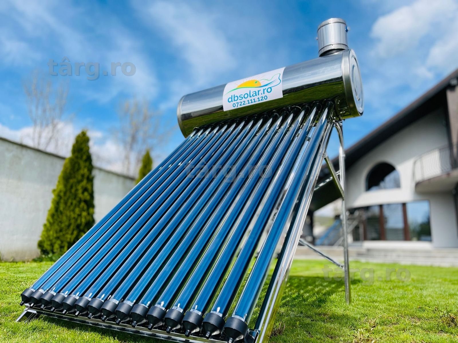 PANOU Solar PRESURIZAT 150L Heat PIPE Panouri Solare Bolier INOX Nou‼️