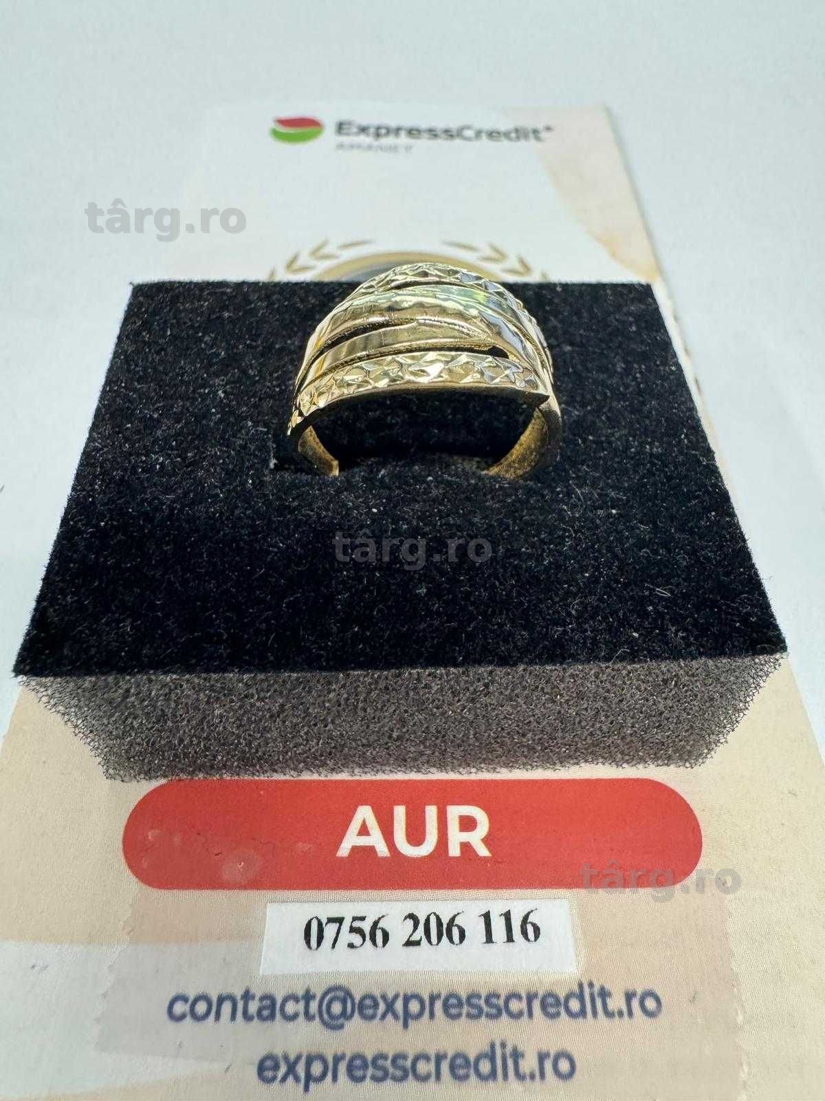 Inel din aur 14k (70027.1/ 10 Pacurari 1) garantie 2 ani!