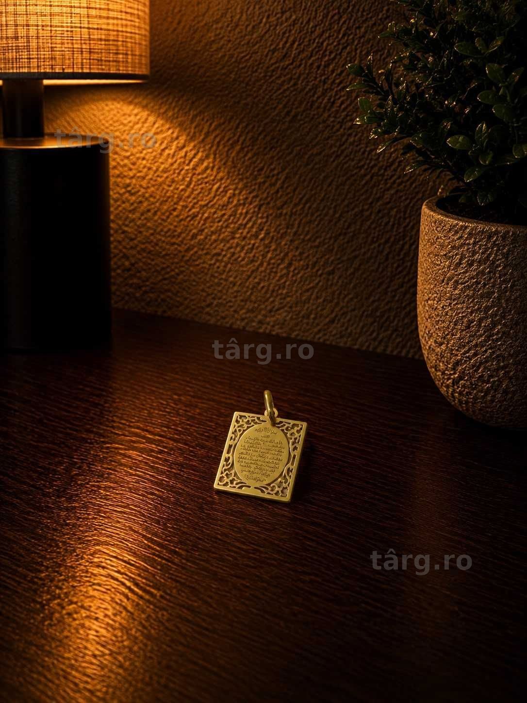 Medalion aur 14K 1.30g ( Galata B8607 ) - Garantie 2 ani!