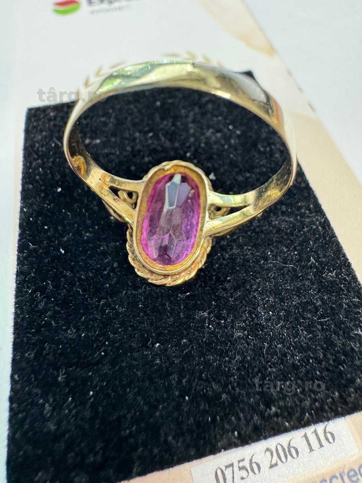 Inel din aur 14k (70303.1/ 10 Pacurari 1) garantie 2 ani! 6