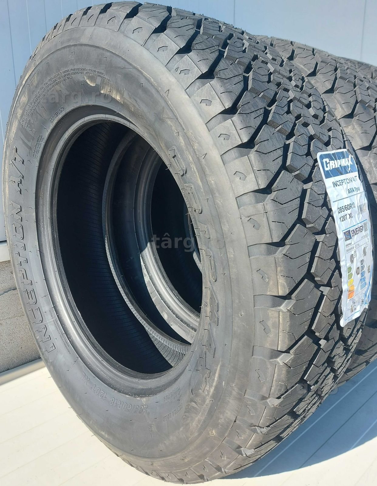 285/60 R18, 120T, GRIPMAX Inception, Anvelope All Terrain M+S 3
