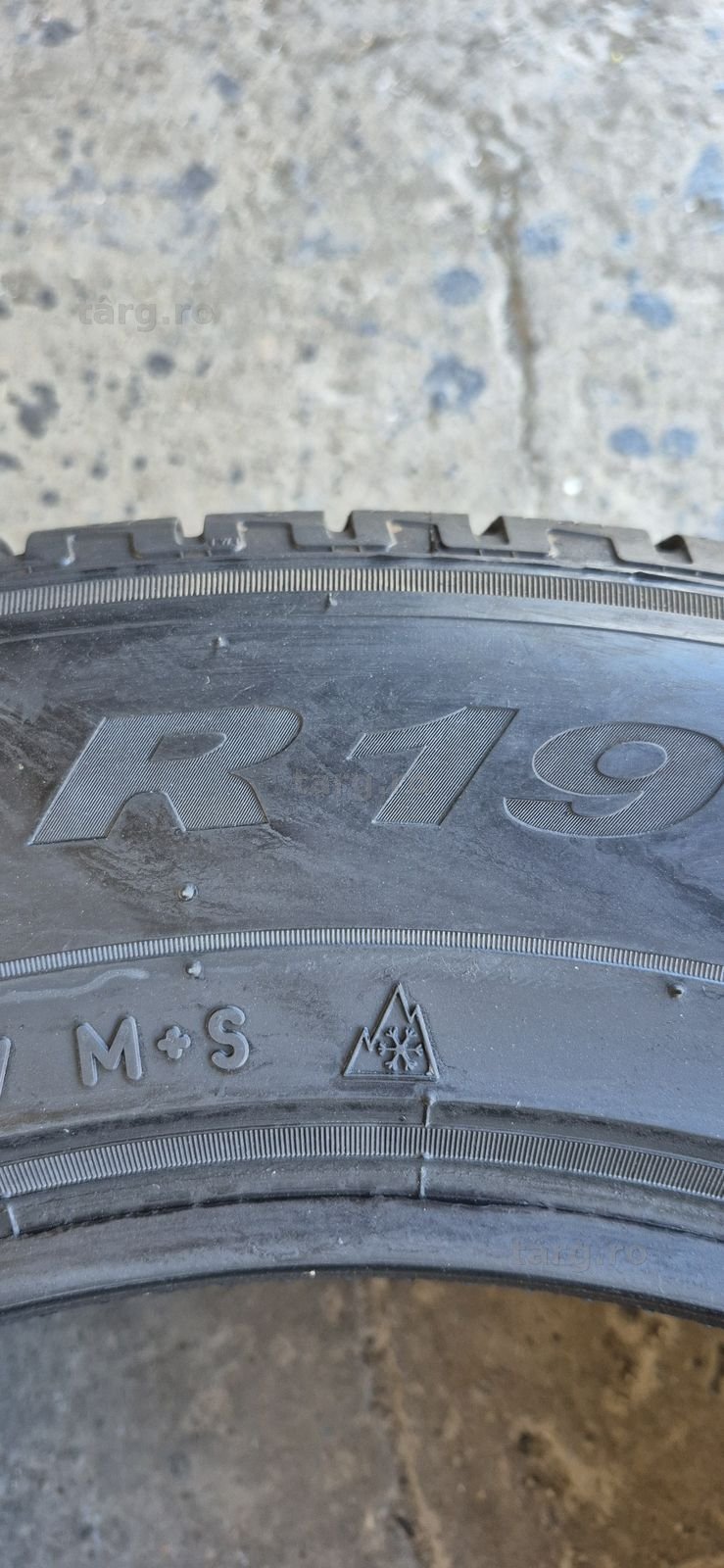 4 anvelope iarna Pirelli 235/65/19,dot 2022.Pretul este pe bucata 8
