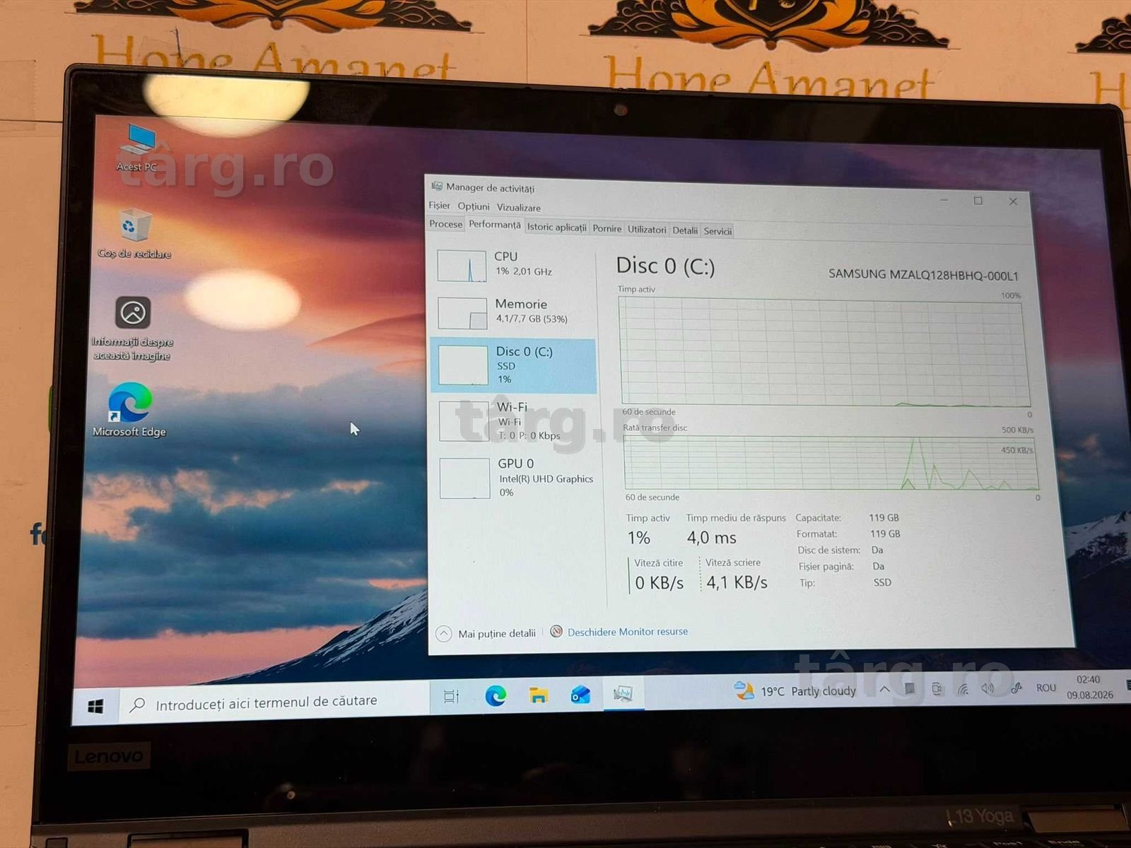 Hope Amanet P10/Laptop LENOVO THINKPAD L13 YOGA 4