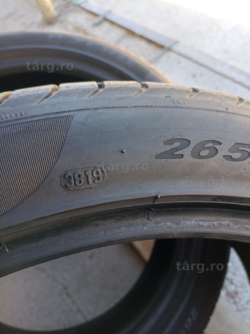 4 anvelope Pirelli 265/40 R21 dot 3819 5