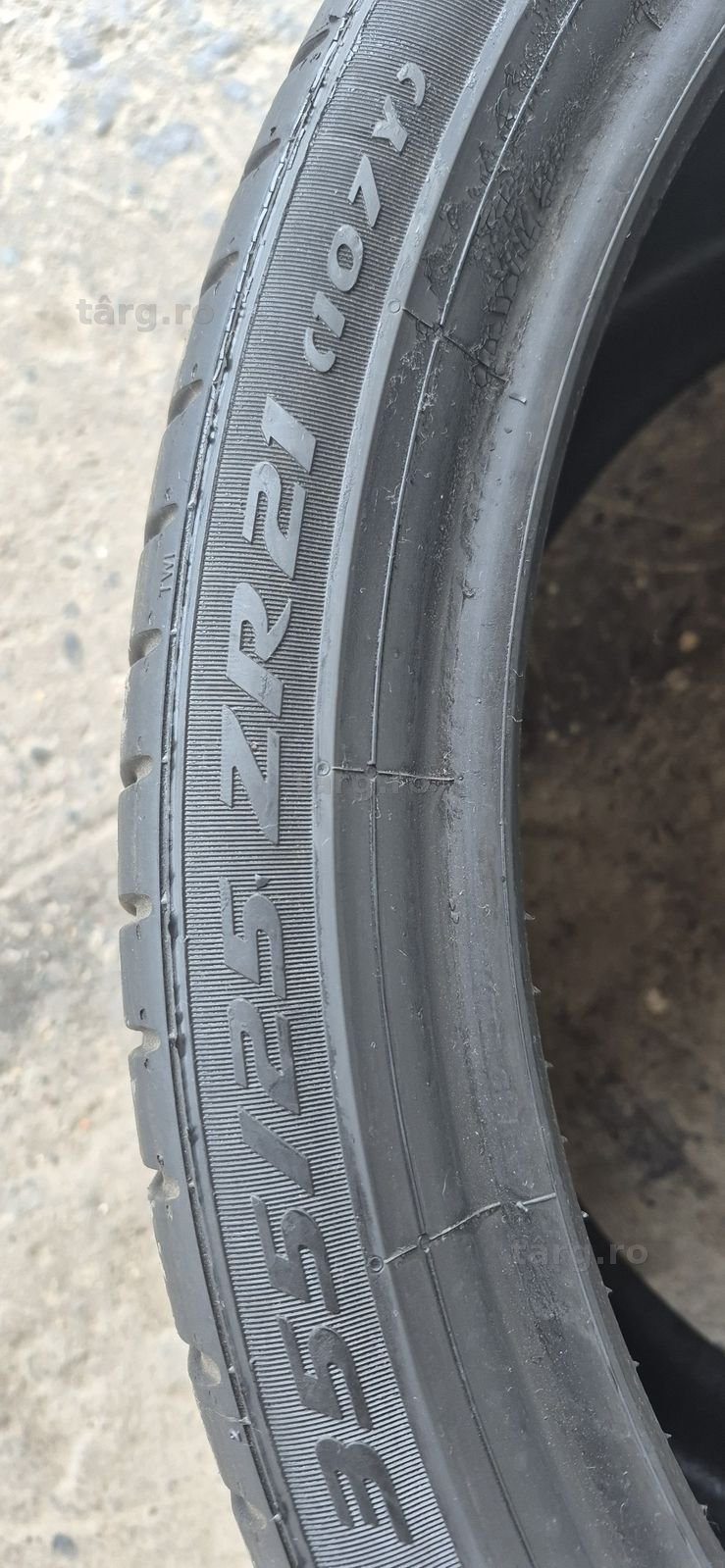 2 anvelope vara Pirelli 355/25/21,dot 2019. 6