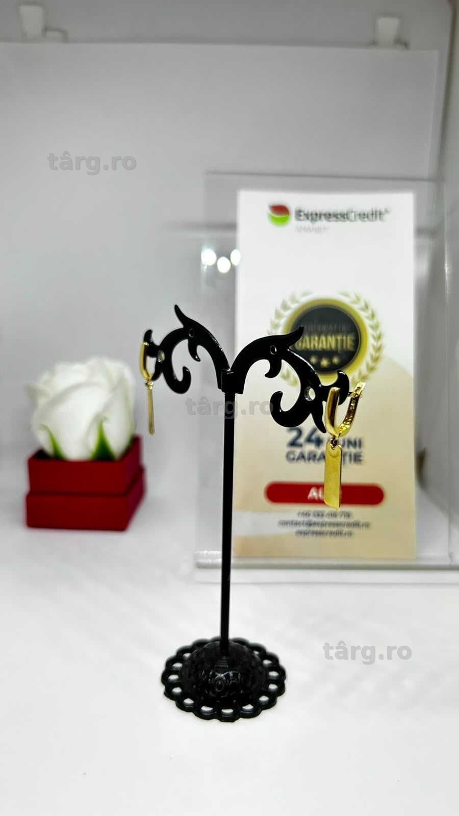 Cercei Aur 14K 2.28g (AG1 Alexandru B54362.49) - Garantie 2 ani! 2