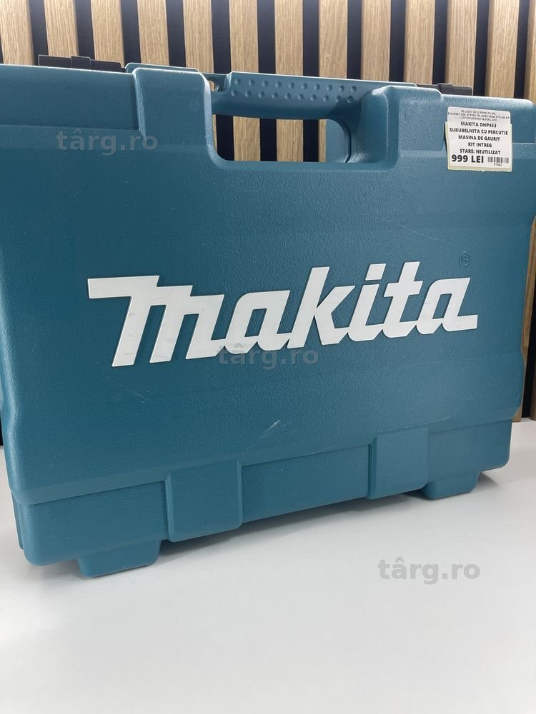 Bormasina cu percutie makita dhp453 / Acumulator+Incarcator #57964