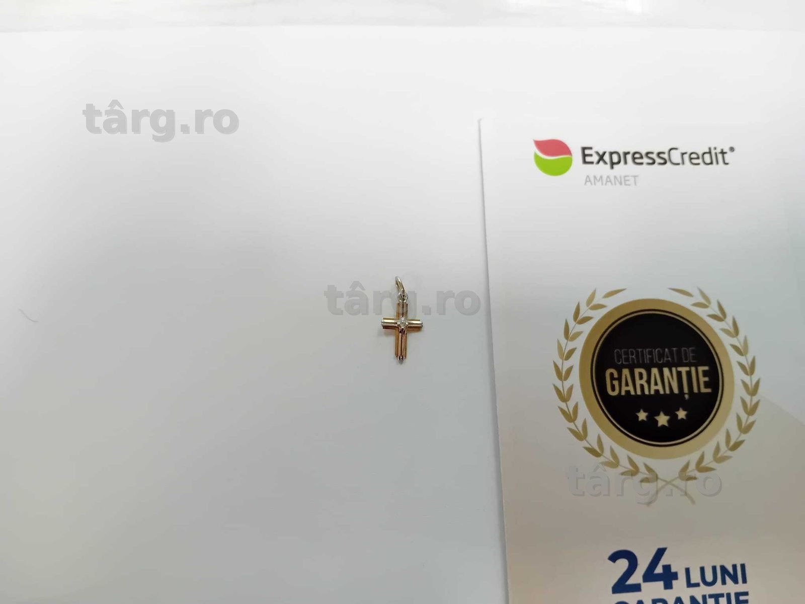 (Ag33) Medalion Aur 18K / Garantie 2 ani 2