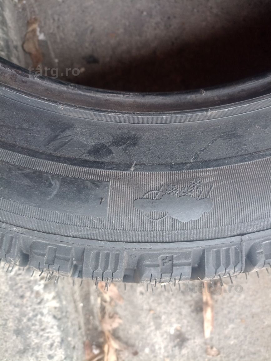 4 anvelope de iarna NOI Michelin 195/65 R16C dot 2523 7