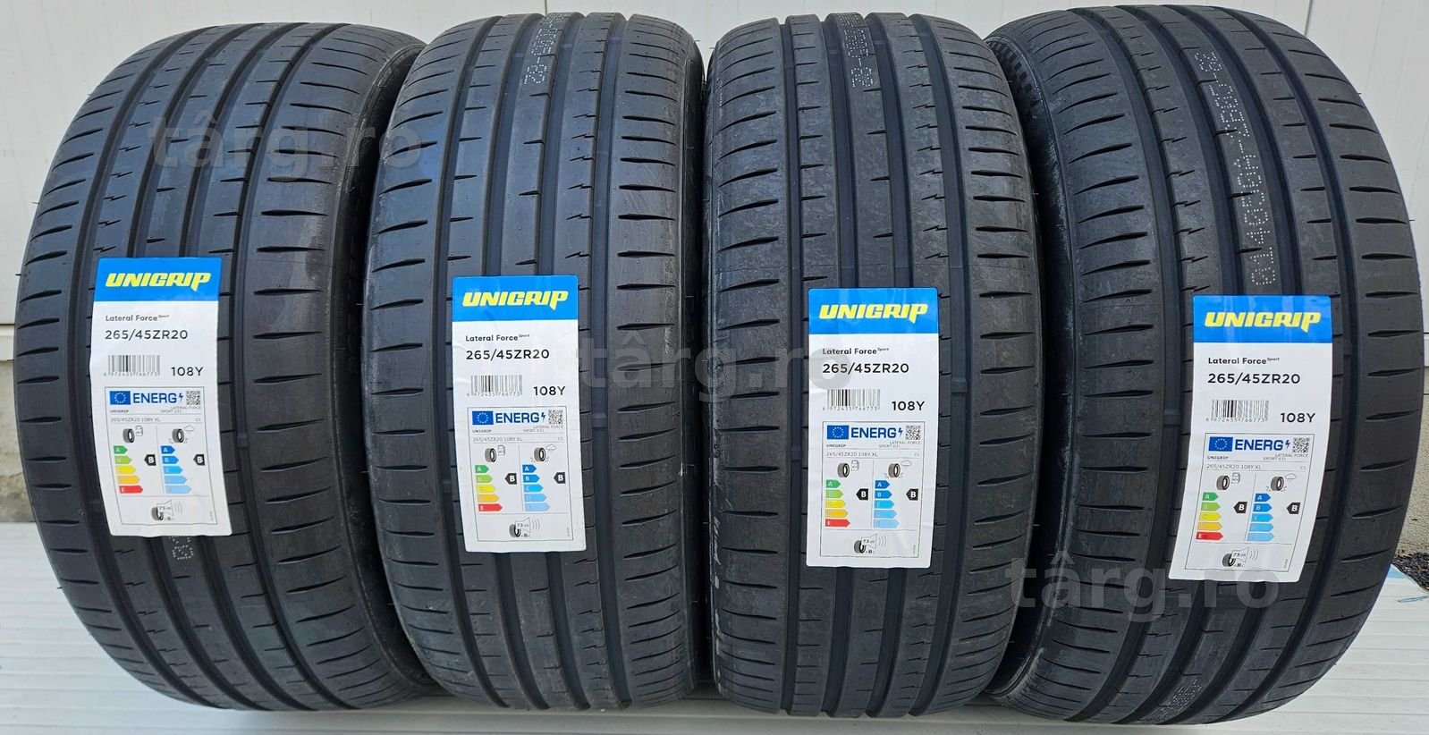 265/45 R20 108Y XL UNIGRIP (Gripmax) Anvelope noi vara protectie janta