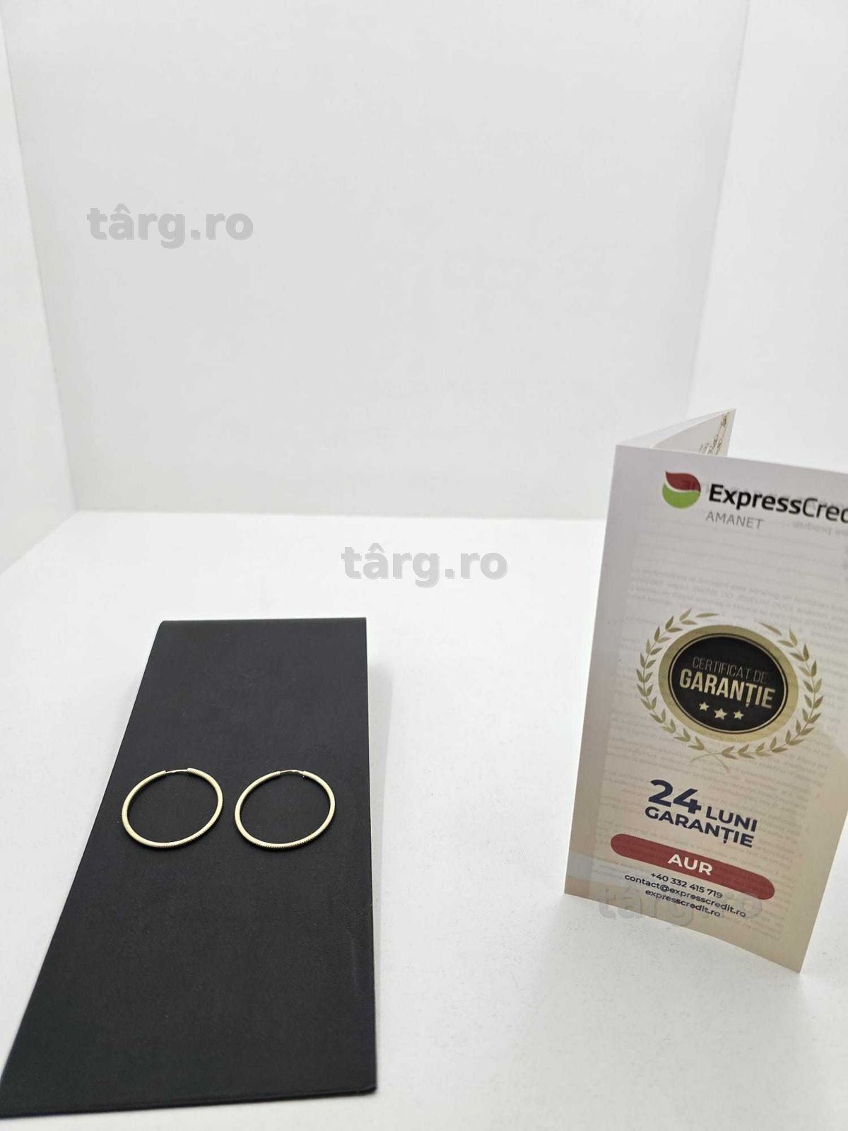 Cercei aur 14K 3.01gr (Ag25 Belvedere B.42804.3)-Garantie 2 Ani!