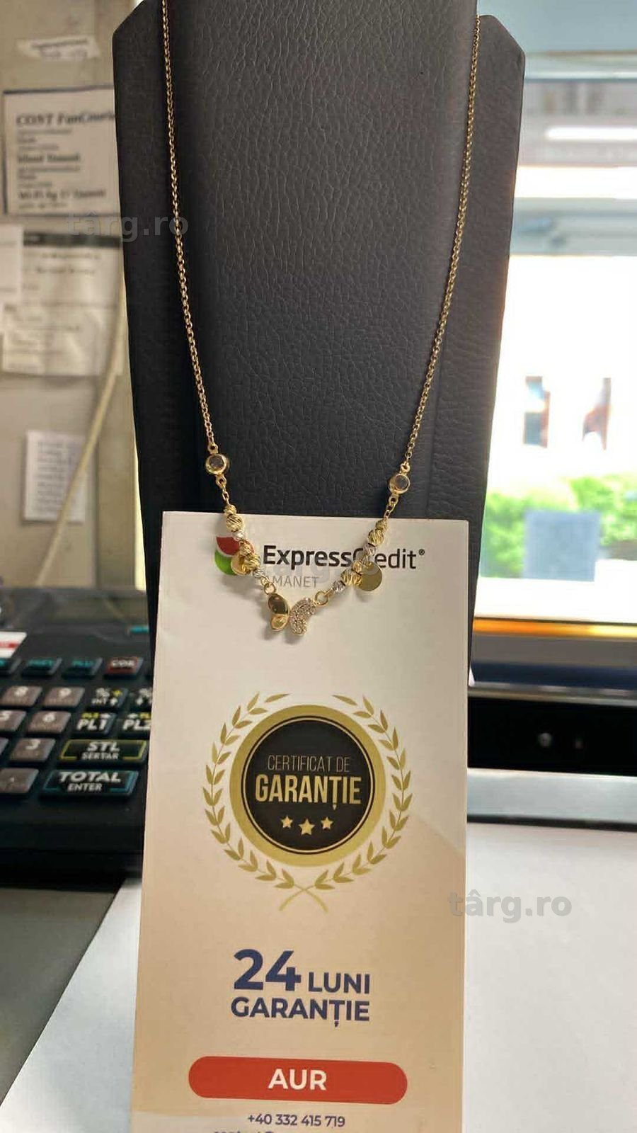 Lant aur 14k ( Tomesti b 32995.5) Garantie 2 ani !