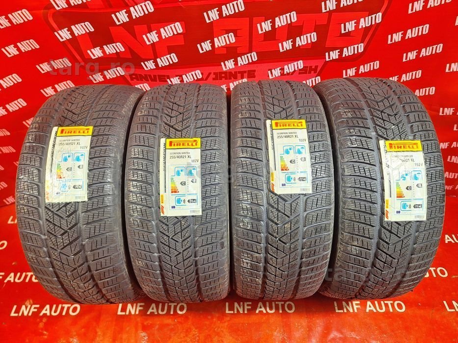 anvelope de iarna - 255/40/21 - pirelli - noi - dot 2020 !