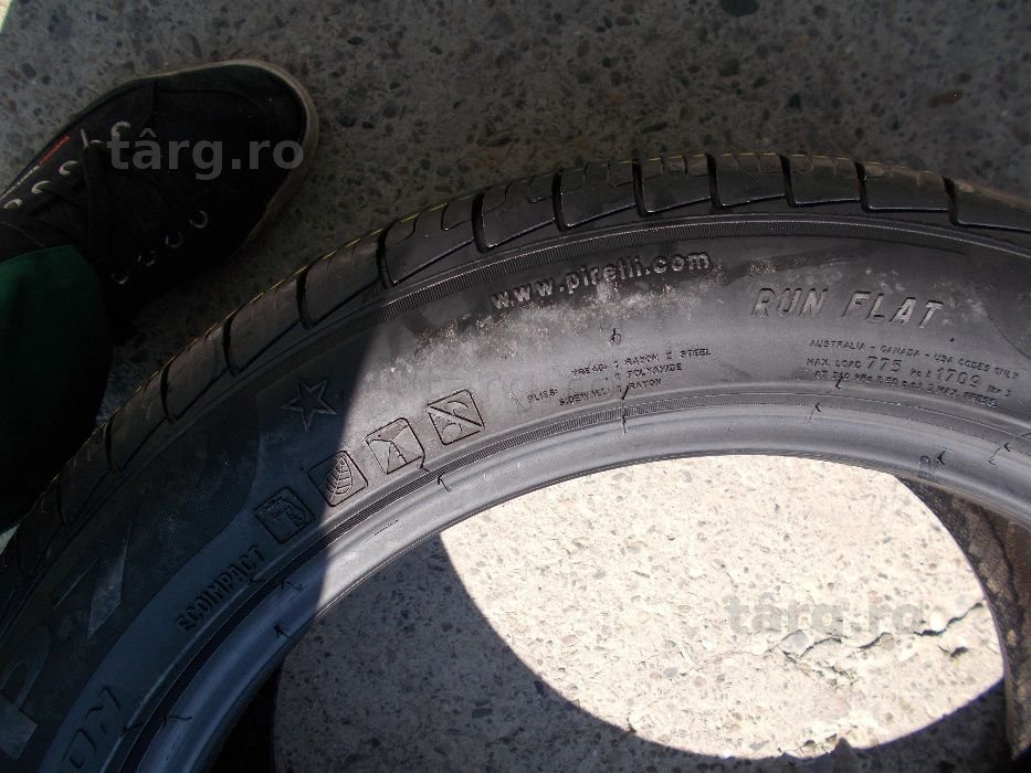 4 anvelope allseason 225 50 18 pirelli runflat dot 2019 profil 6,8 mm 5