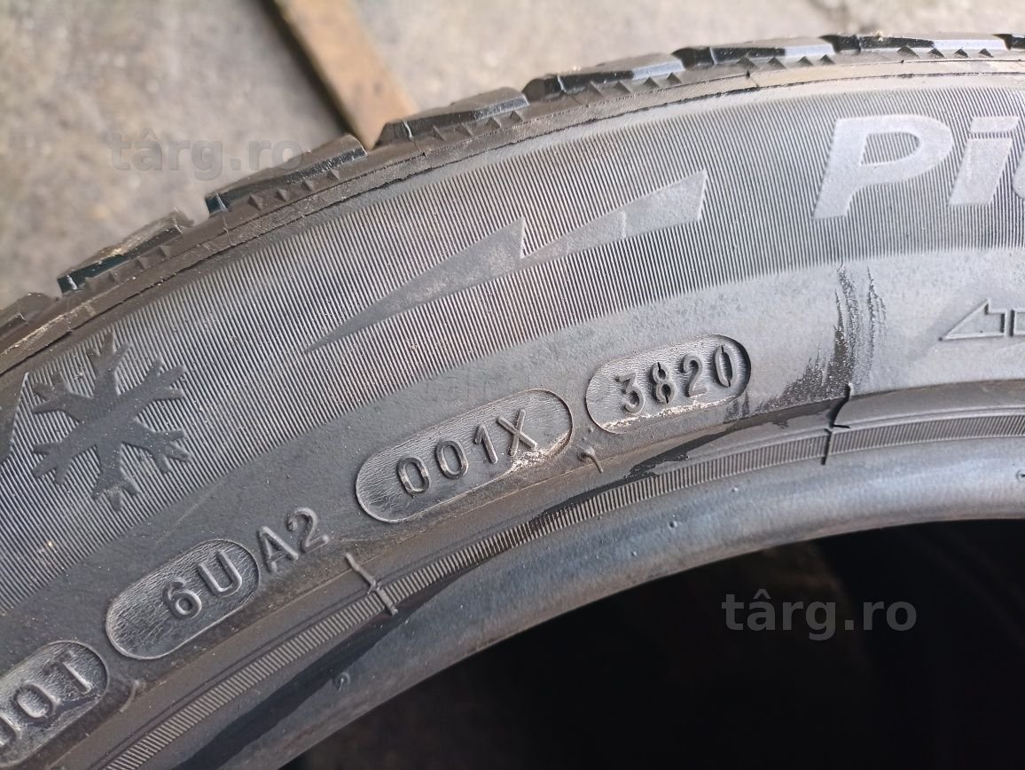 2 anvelope NOI de iarna Michelin 265/40 R19 dot 3820 5