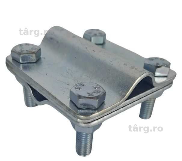 Conector incrucisat pentru conductori rotunzi si platbanda