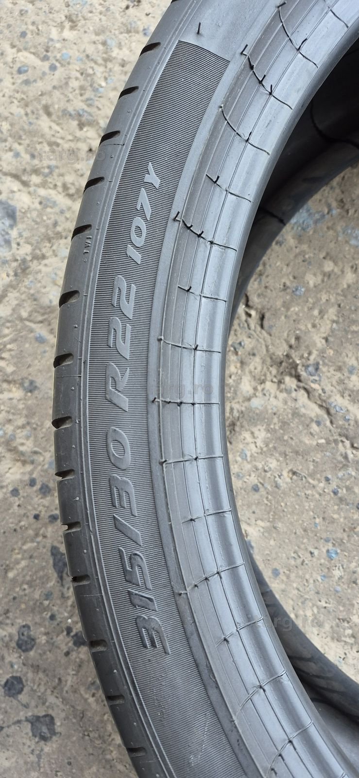 4 anvelope vara Pirelli,fata 275/35/22,spate 315/30/22.Pret/bucata. 6