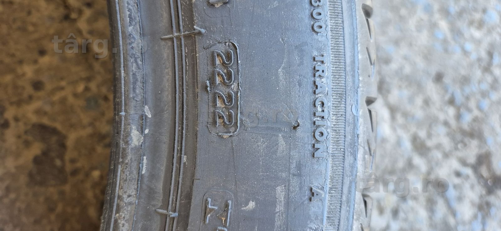 2 anvelope vara Bridgestone 265/45/21,dot 2022,uzura 10%.Pretul este pe bucata 6