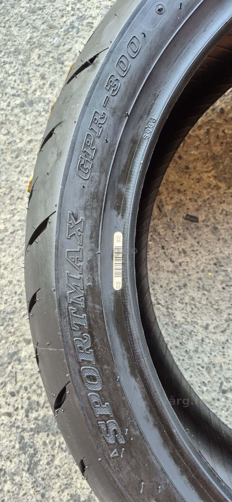 O anvelopa moto spate noua Dunlop 180/55 ZR17 M/C,dot 2018. 4