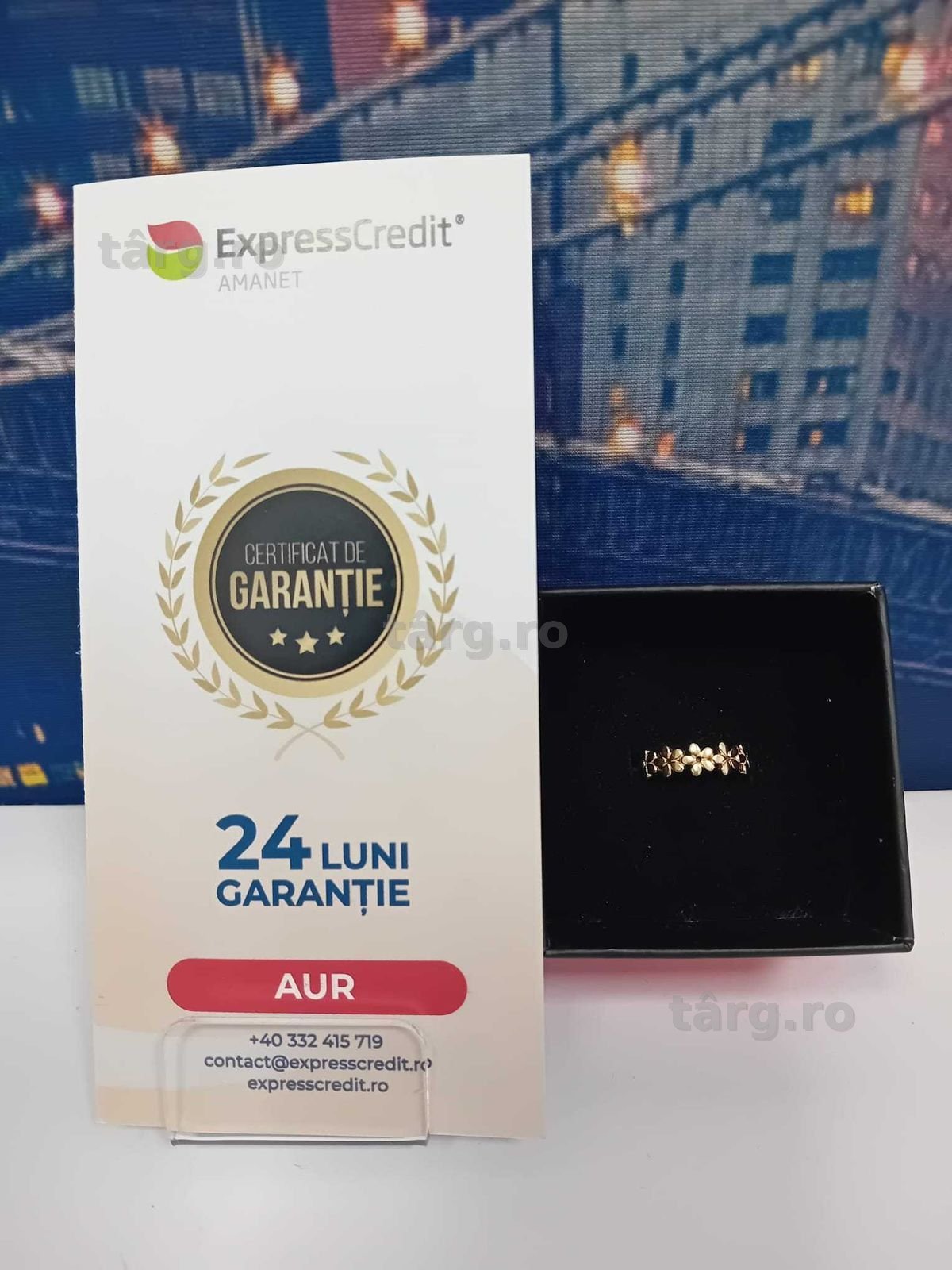 Inel aur 14k 1.69g [34767.1/30 Pacurari 2] Garantie 2 ani!!