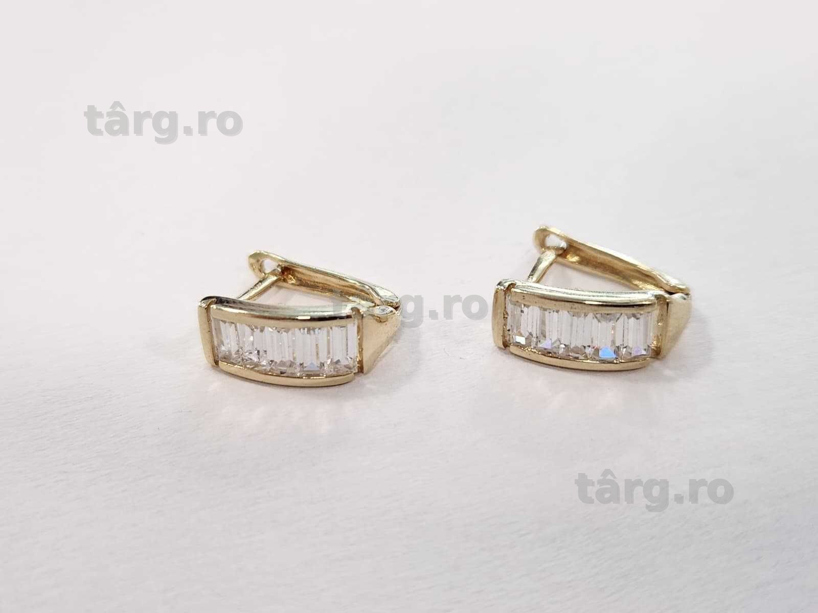 Cercei aur, 14k, 2.54g (b 68721.4 Ag2 Tudor)