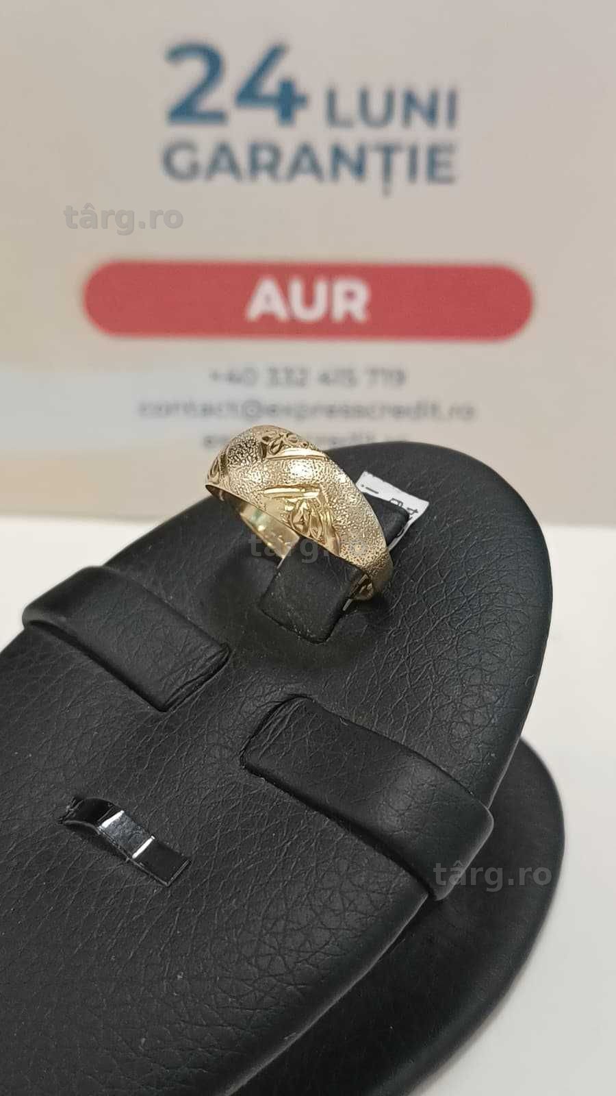 Inel aur 14K 1.82gr [AG24 Harlau B.46393.1] - Garantie 2 ani! 3