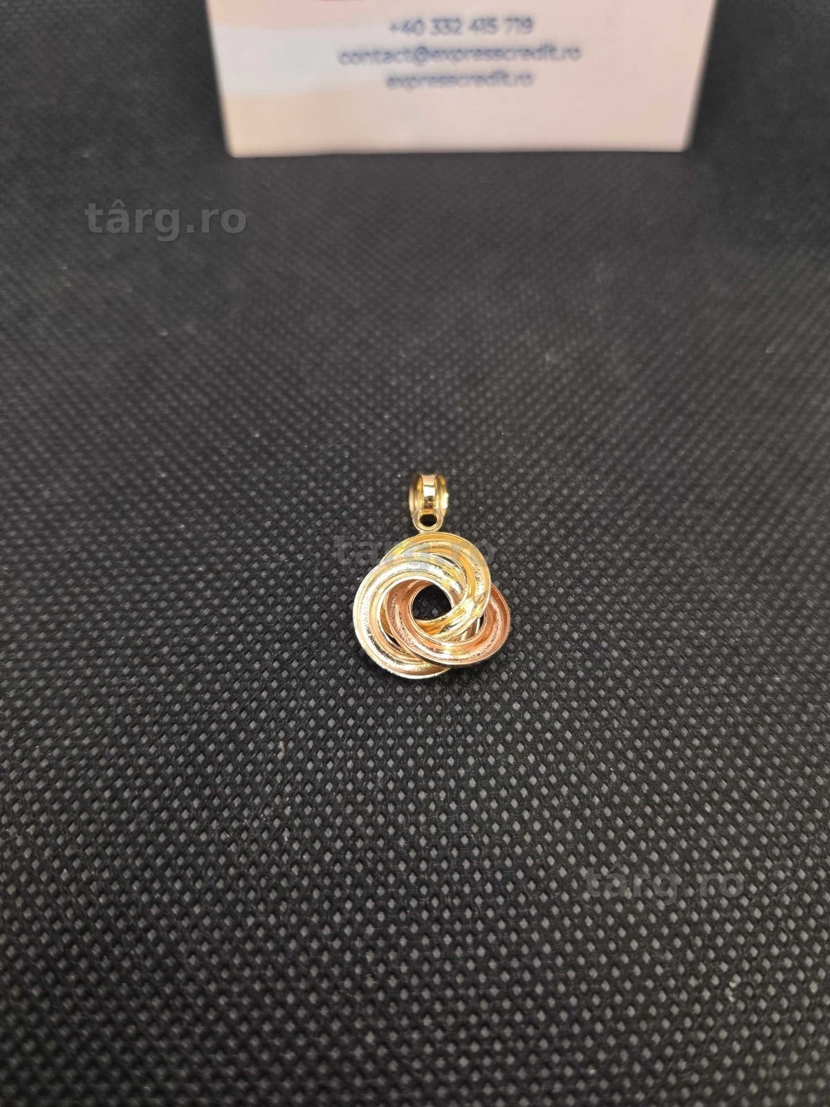 Pandantiv aur 18K 2.01g (49886.4 Ag11 Piata Nicolina) Garantie 2 ani! 3