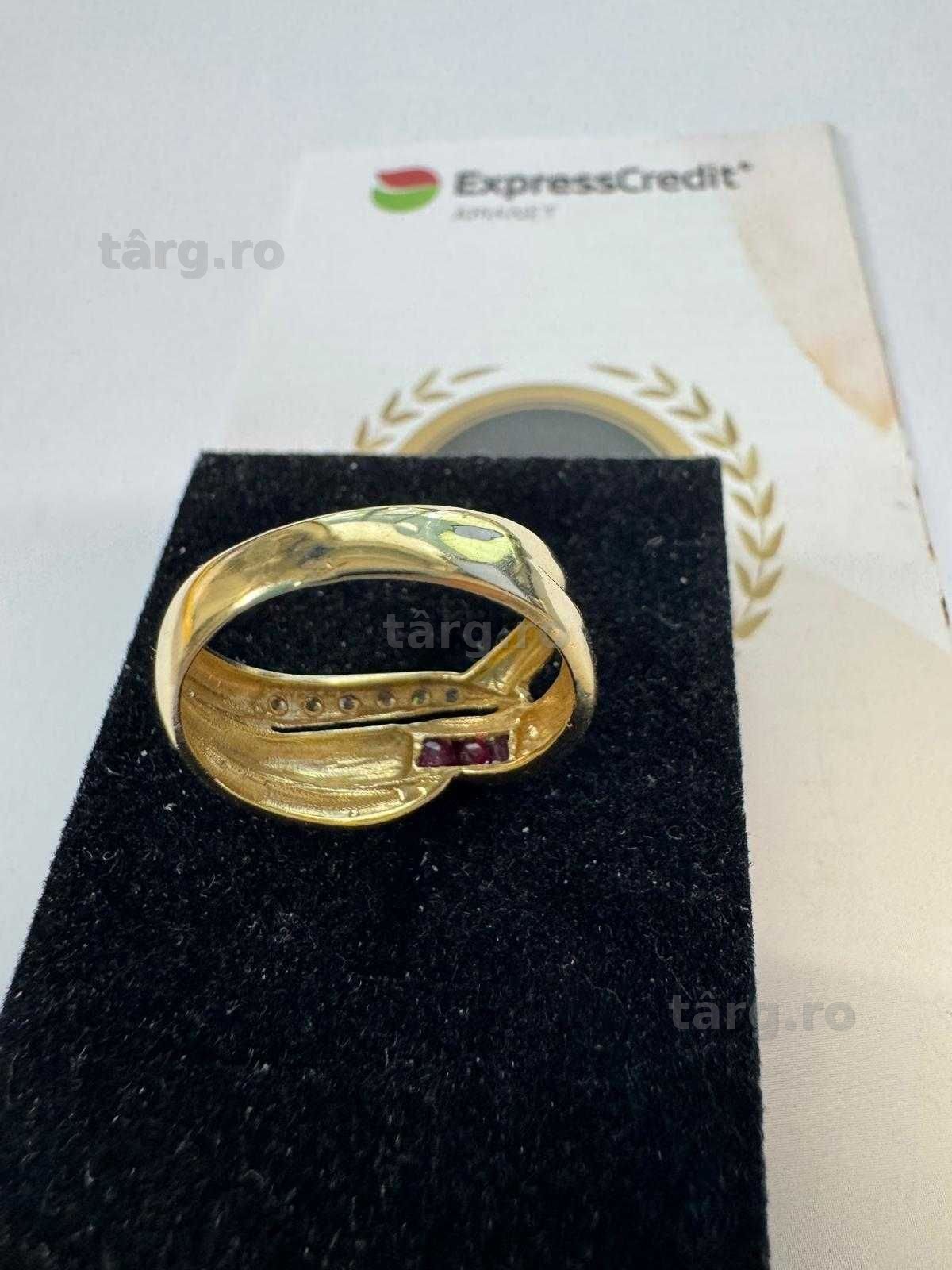 Inel din aur 18k (70068.1/ 10 Pacurari 1) garantie 2 ani! 6