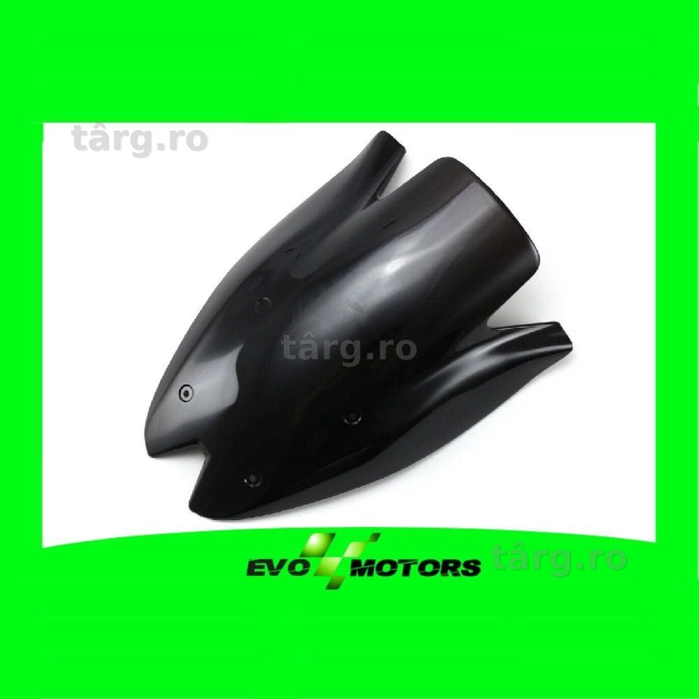 Parbriz Fumuriu Kawasaki Z1000 an 2011-2013 Negru geam PB072