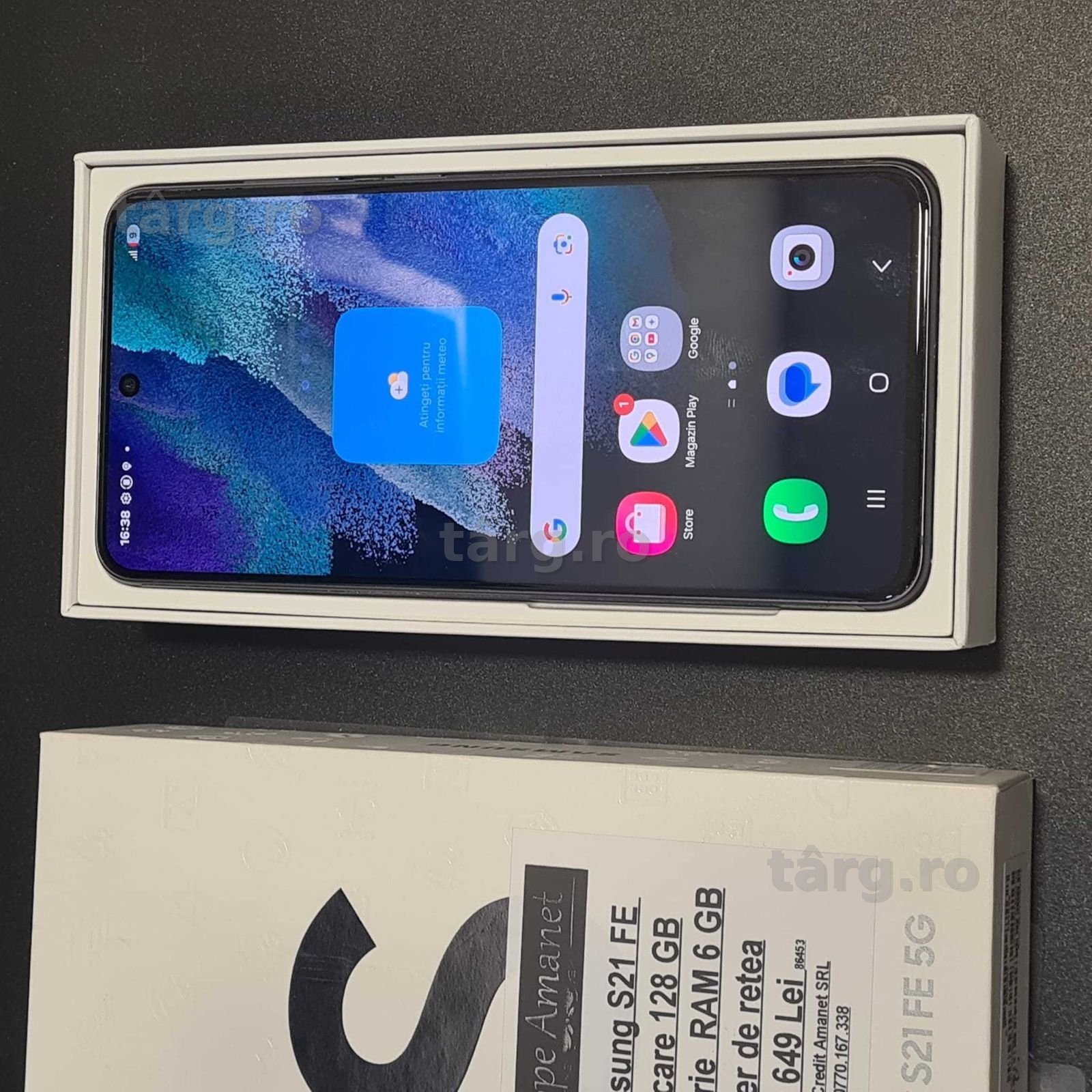 HOPE AMANET P8  Samsung S21  Fe 128gb 6 gb ram  Cutie