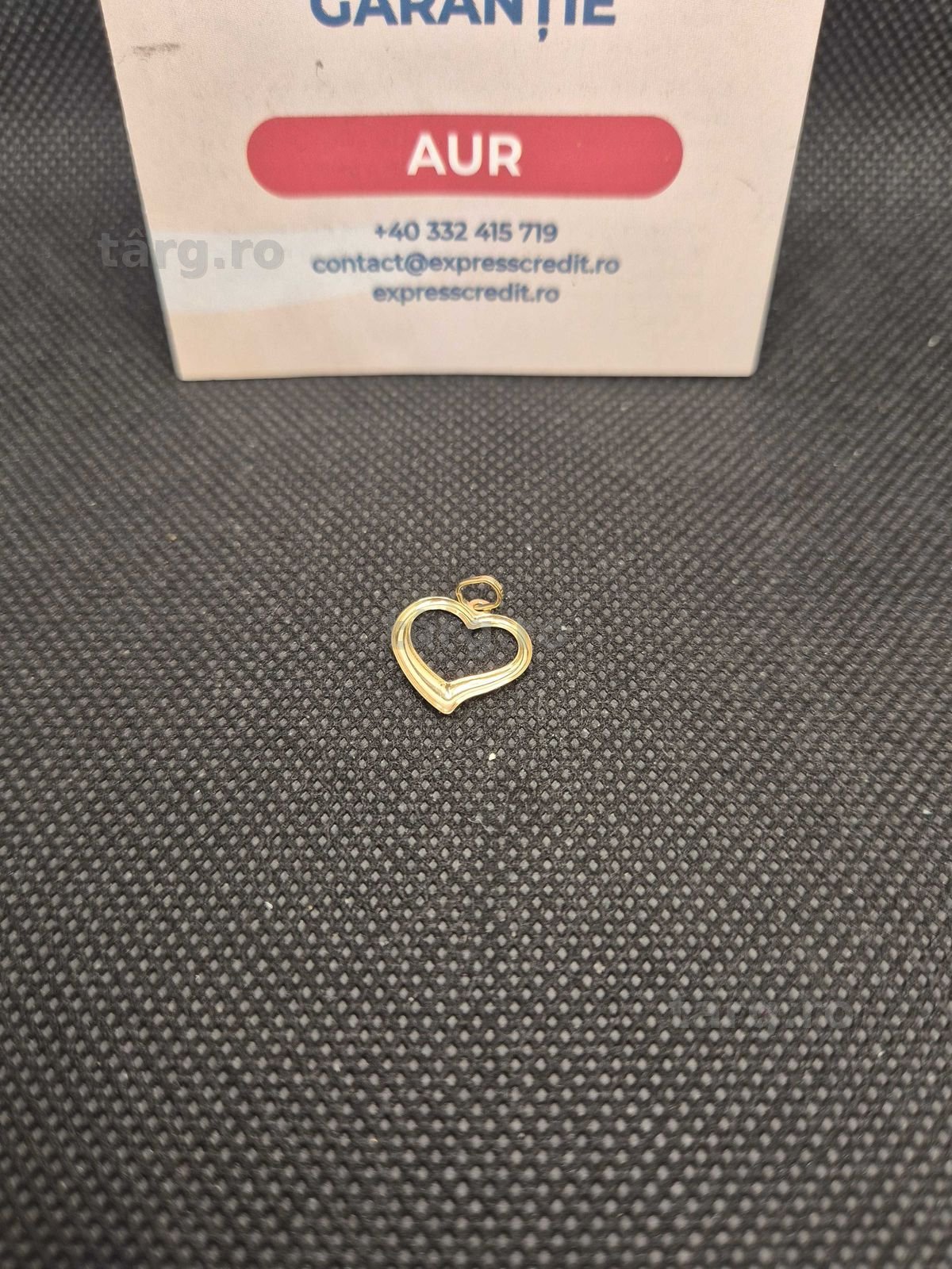 Pandantiv aur 18K 0.32g (50221 Ag11 Piata Nicolina) Garantie 2 ani! 3
