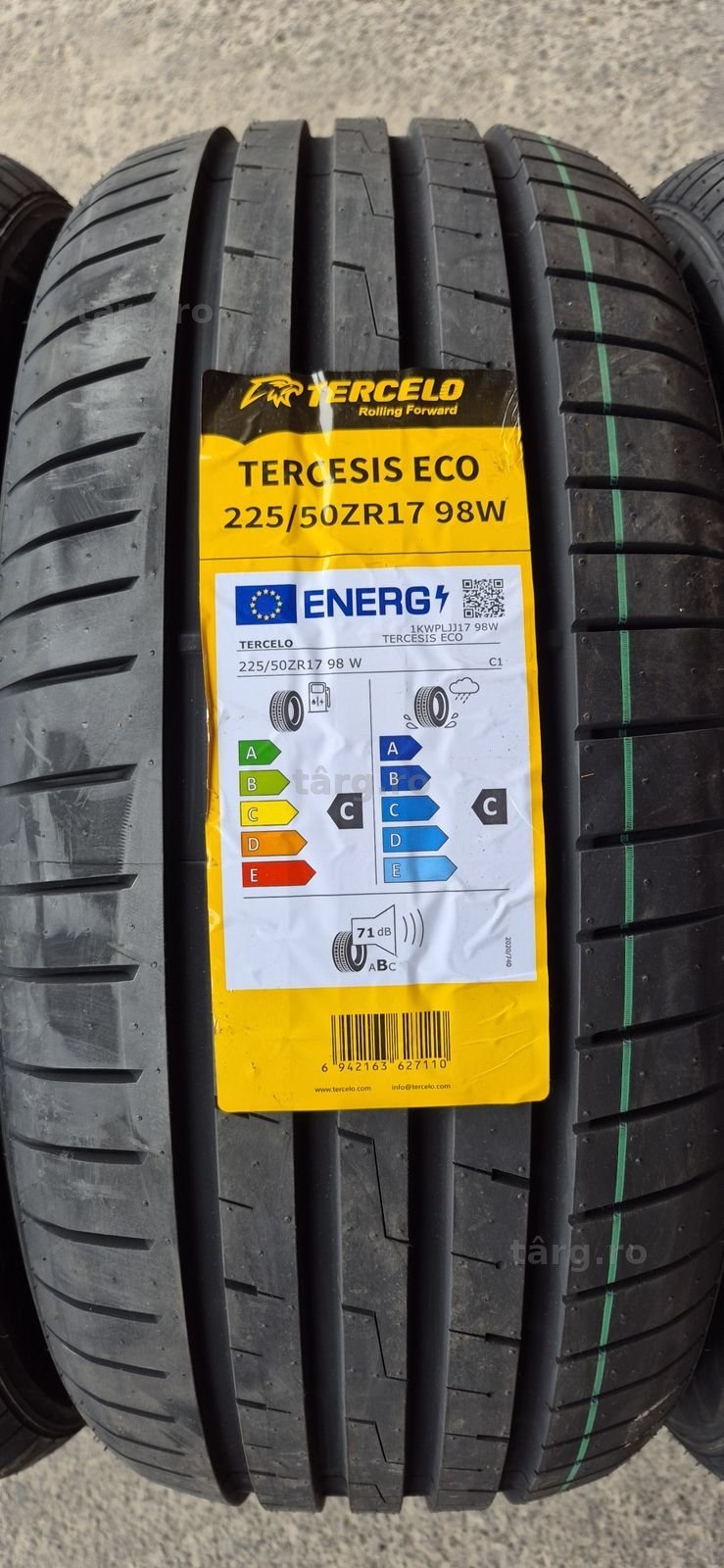 4 anvelope vara noi Tercelo 225/50/17,dot 2025.Pretul este pe bucata. 3