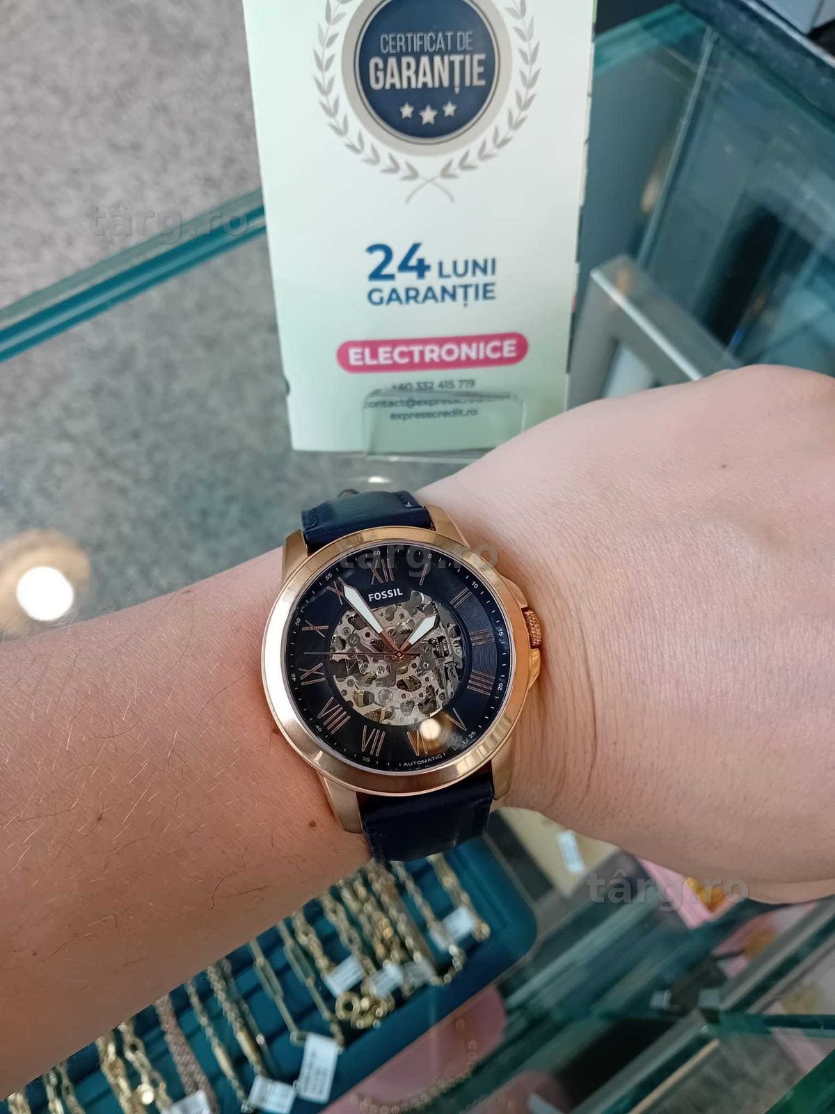 Fossil automatic ME3102 (Iulius Mall)(B-665.3) Garantie 2 ani!