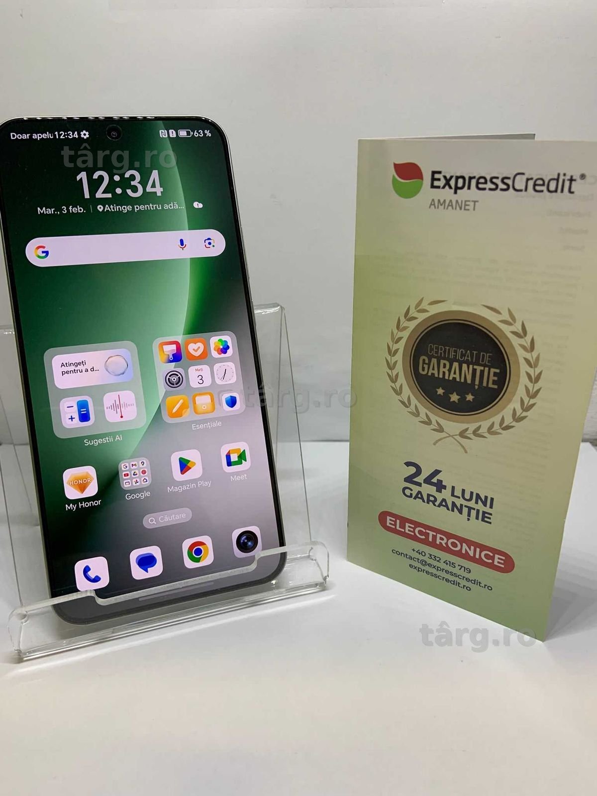 Honor Magic 8 Lite (Ag4 Dacia B.51803) Garantie 2 ani