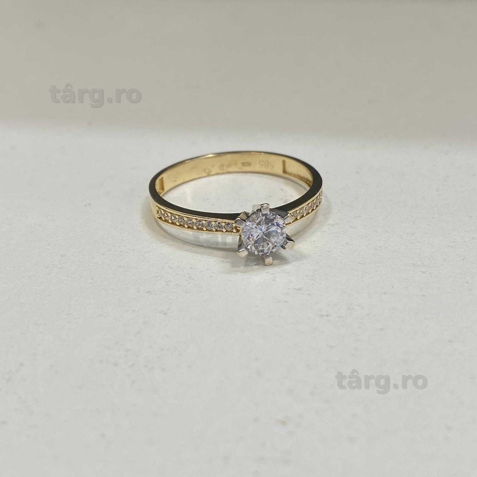(AG13) Inel aur 14k 2.23 g (B.56053) Garantie 2 ani!
