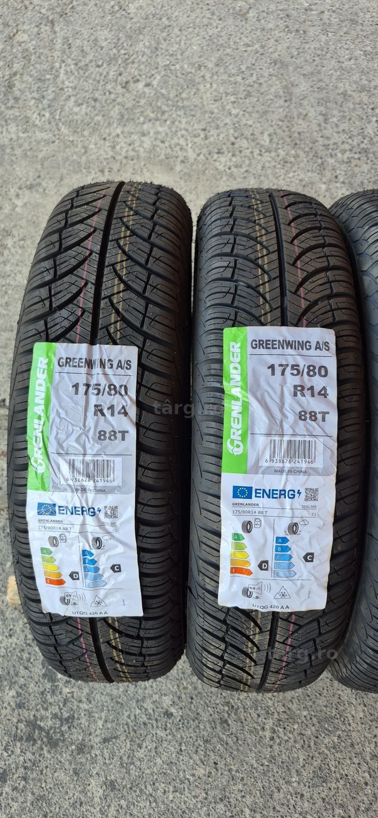 4 anvelope M+S noi Grenlander 175/80/14,dot 2024.Pretul este pe bucata. 2